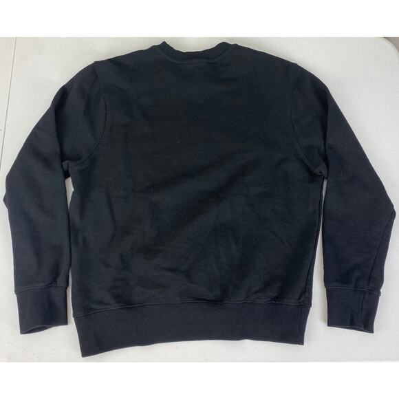 Men Banana Republic embossed spell-out graphic crewneck pullover sweatshirt L - Picture 2 of 4